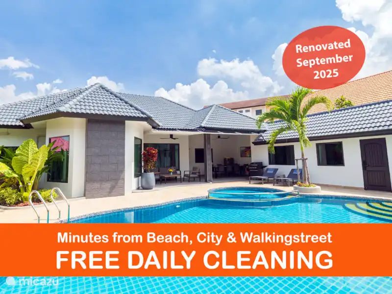 Villa Pattaya Hill met prive zwembad huren in Thailand, Oostelijke Golfkust, Pattaya - Villa Villa Pattaya Hill met prive zwembad huren in Thailand, Oostelijke Golfkust, Pattaya - Villa