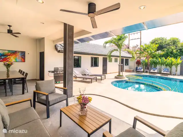 Villa Pattaya Hill met prive zwembad huren in Thailand, Oostelijke Golfkust, Pattaya - villa Terrace