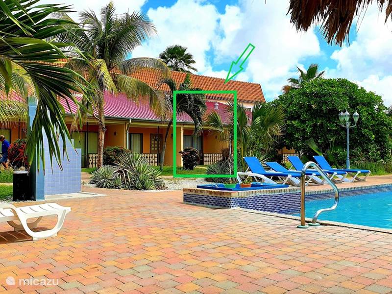 Vakantiehuis Aruba, Oranjestad, Oranjestad Appartement Camacuri Residence met hotel service