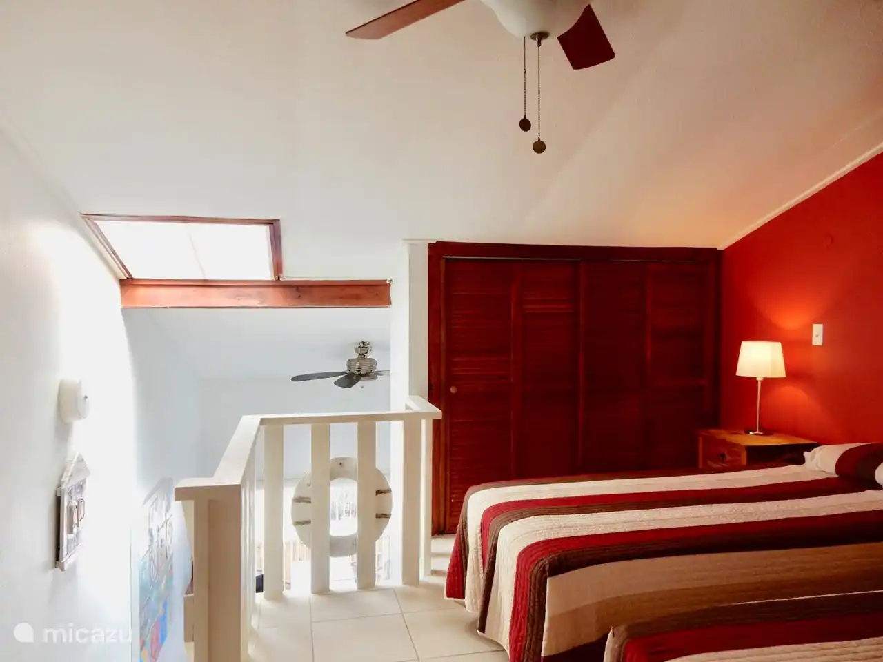 Schlafbereich im Obergeschoss