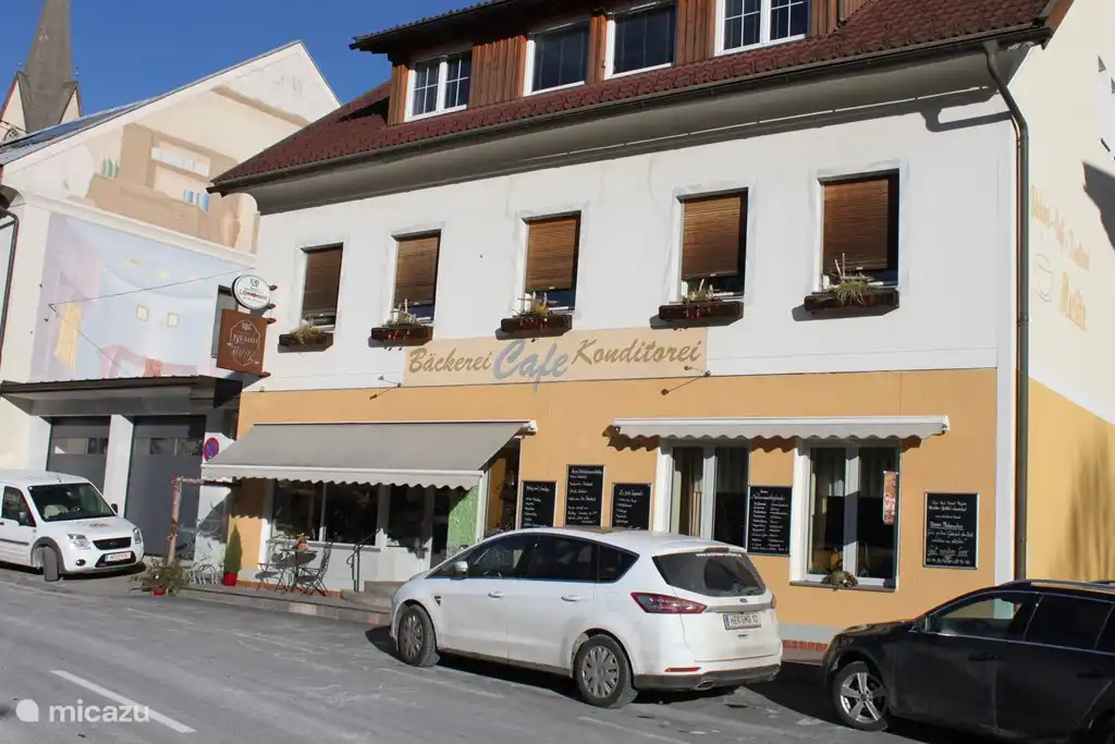 Bäckerei ca. 200 m von zu Hause entfernt