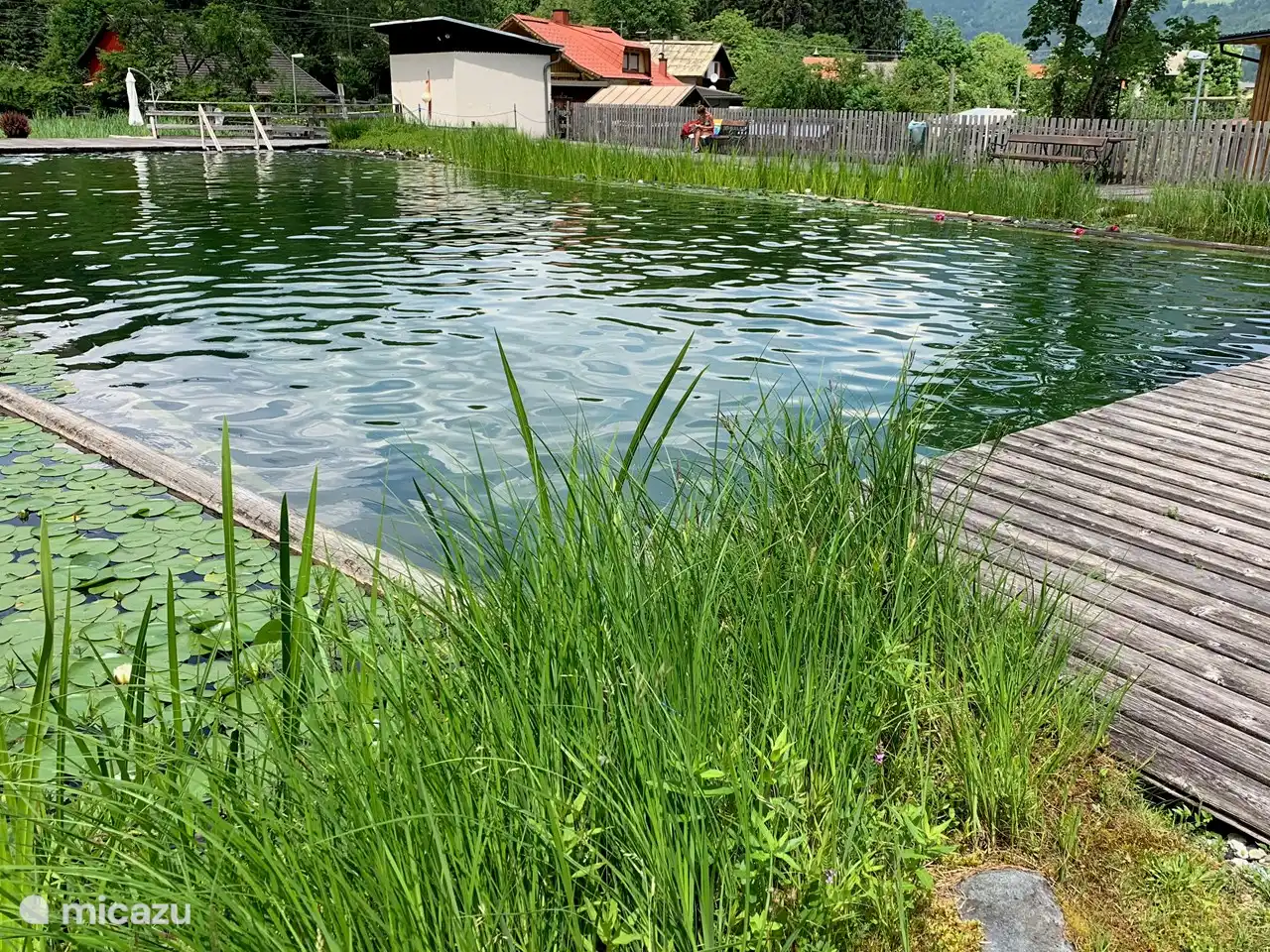 natürliches Schwimmbad in Mauthen