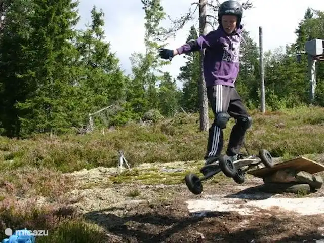 Rosenlund | Suède, Örebro, Gusselby - maison de vacances Planche de montagne sur la piste de ski.