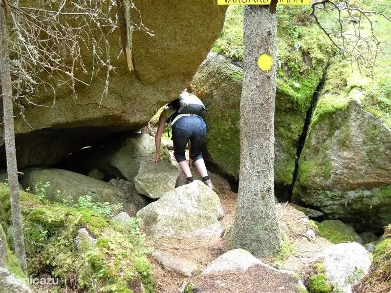 The remains of the Ice Age in Lilla Mon