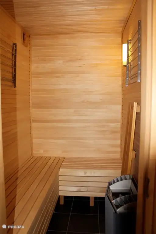 Magnifique sauna, avec 2ème couche amovible