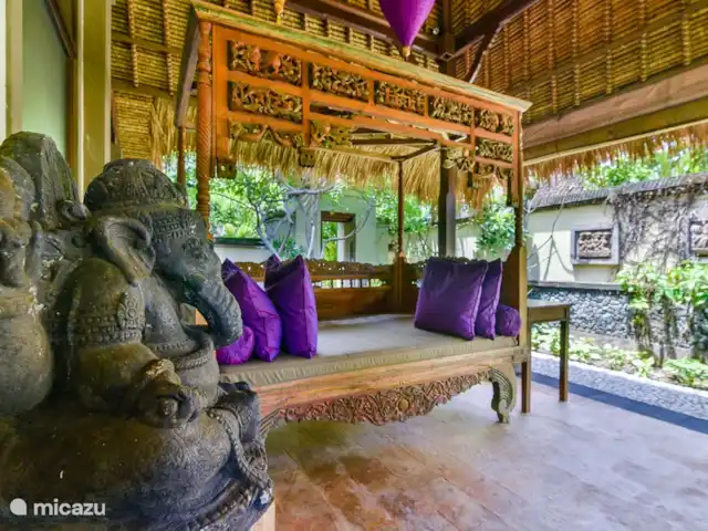 Location de Vacances Indonésie, Bali, Pemuteran, villa - Villa Sémadhi Terrasse de la suite véranda, sur le côté de la villa