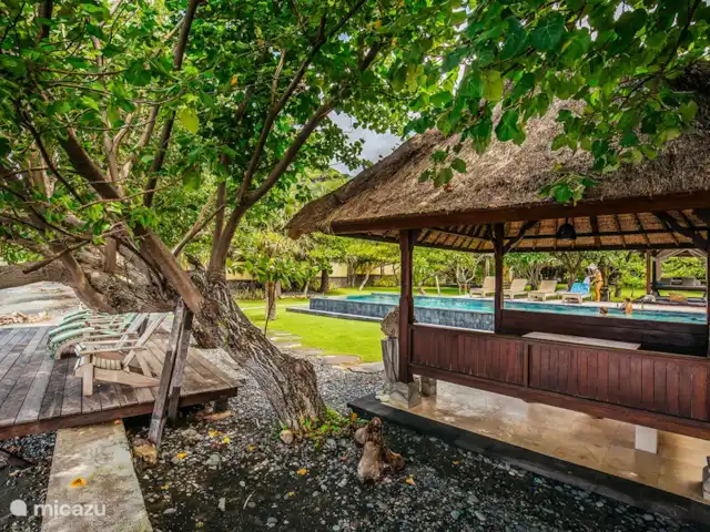 Location de Vacances Indonésie, Bali, Pemuteran, villa - Villa Sémadhi Belvédère de plage endroit merveilleux pour le petit déjeuner, le déjeuner et le dîner