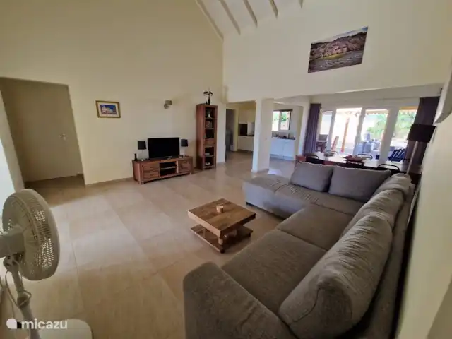 Villa Korsow | Curaçao, Banda Abou (ouest), Big Mountain - villa le salon