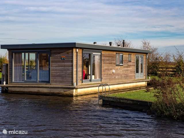 Casa vacacional Países Bajos, Frise, Eernewoude – autocaravana/casa flotante/yate Casa flotante de lujo 'Sweltsje'