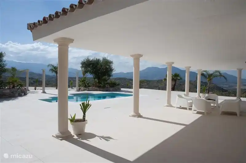 Casa Los Pilares - Terrasse, Pool und Blick