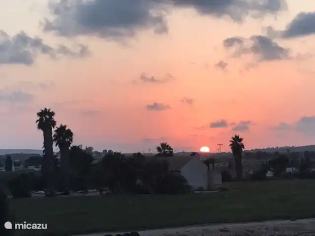 Villa Botman en España, Costa Blanca, Algorfa - villa Hermosa puesta de sol en el oeste..