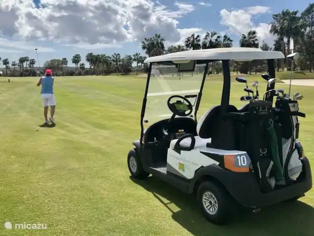 Villa Botman en España, Costa Blanca, Algorfa - villa El hermoso campo de golf de La Finca es un buen lugar para estar. Y en el granero detrás de nuestra casa encontrará dos juegos de golf completos con carritos.