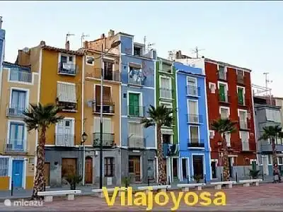 The lovely Spanish village about 15 km from Villajoyosa Casita towards Benidorm