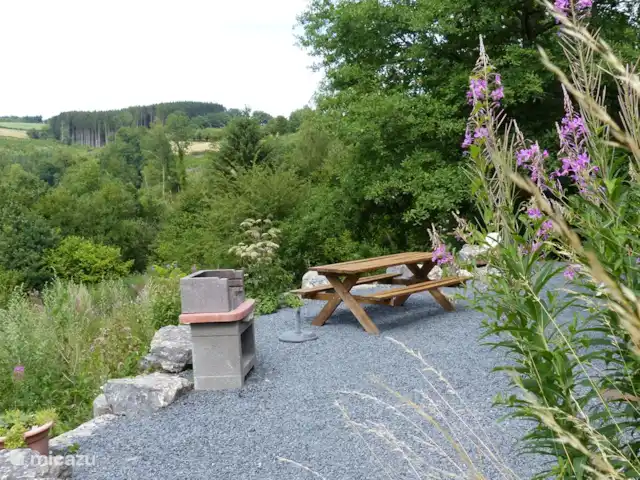 Location de Vacances Belgique, Ardennes, Bouillon, maison de vacances - Gretu26 terrasse et vue