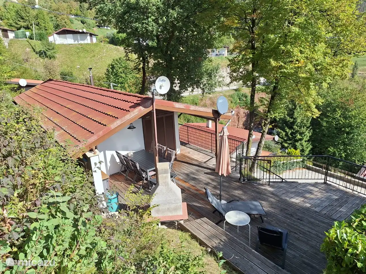 Bungalow aparte de arriba.