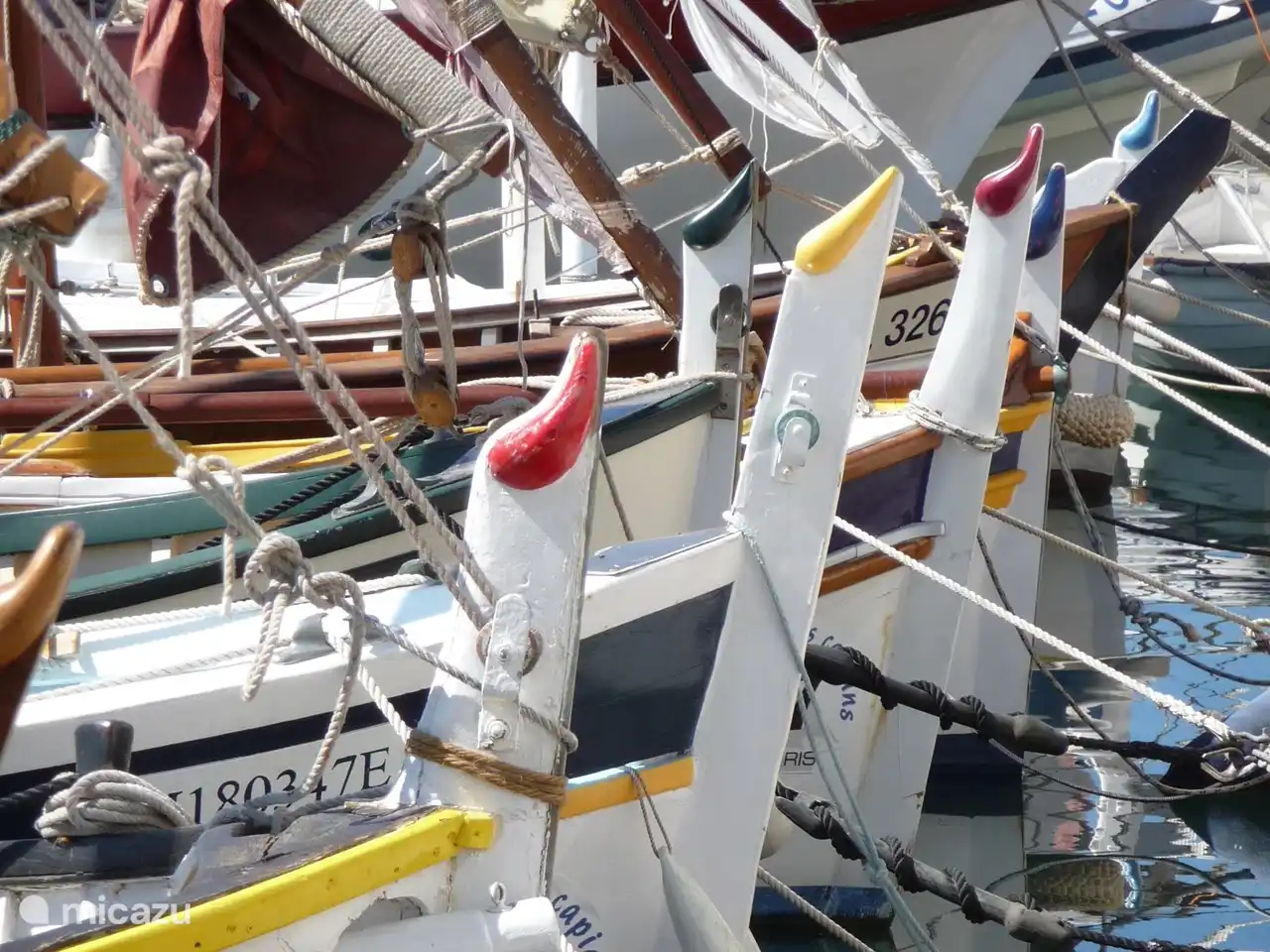 Wunderschön restaurierte Fischerboote