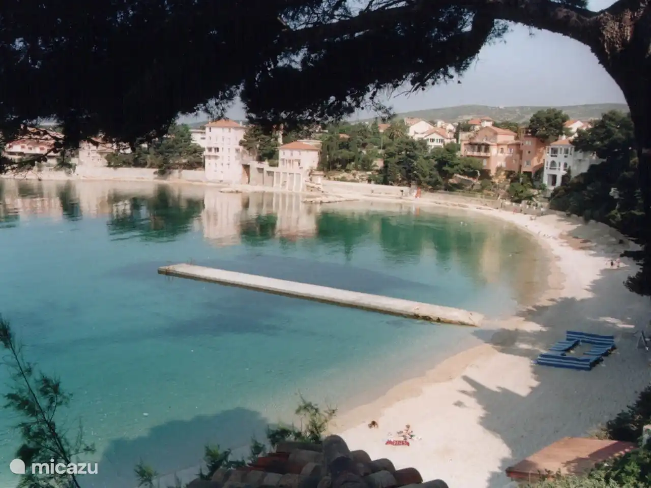 Und wie ruhig dieser Sandstrand sein kann