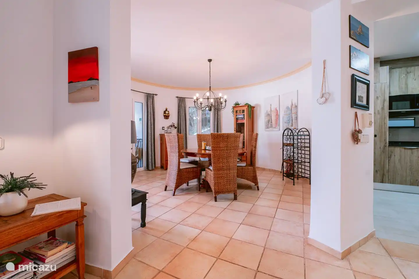 Gemütlicher Essbereich