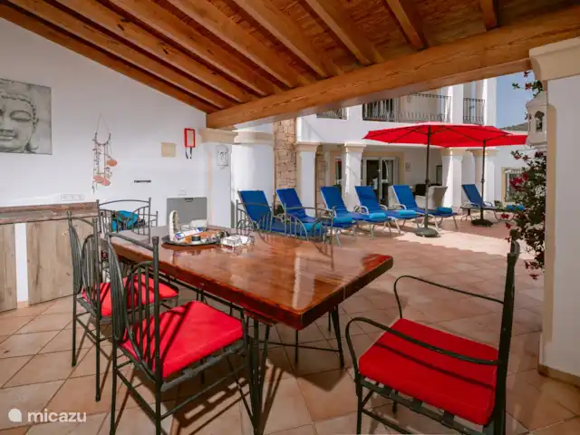 Can Xumeu huren in Spanje, Ibiza, Cala Llonga - villa Buitenkeuken erg gezellig voor de avonden..