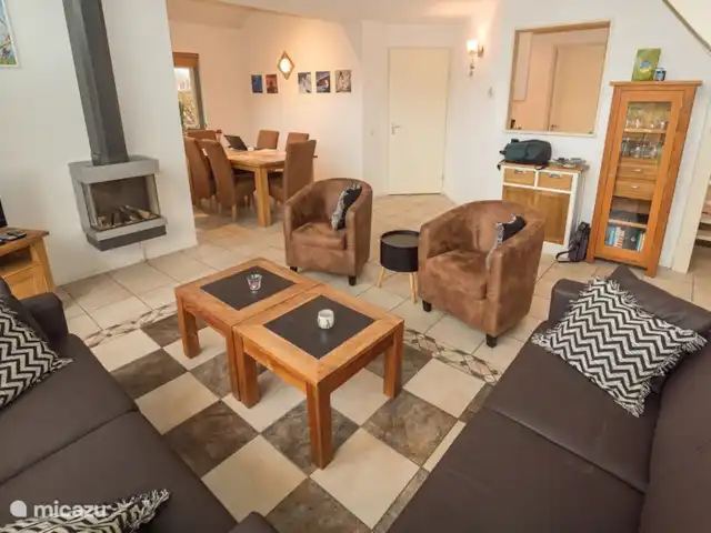 Paardekreek 66 | Pays-Bas, Zélande, Kortgene - maison de vacances Salon avec salle à manger attenante