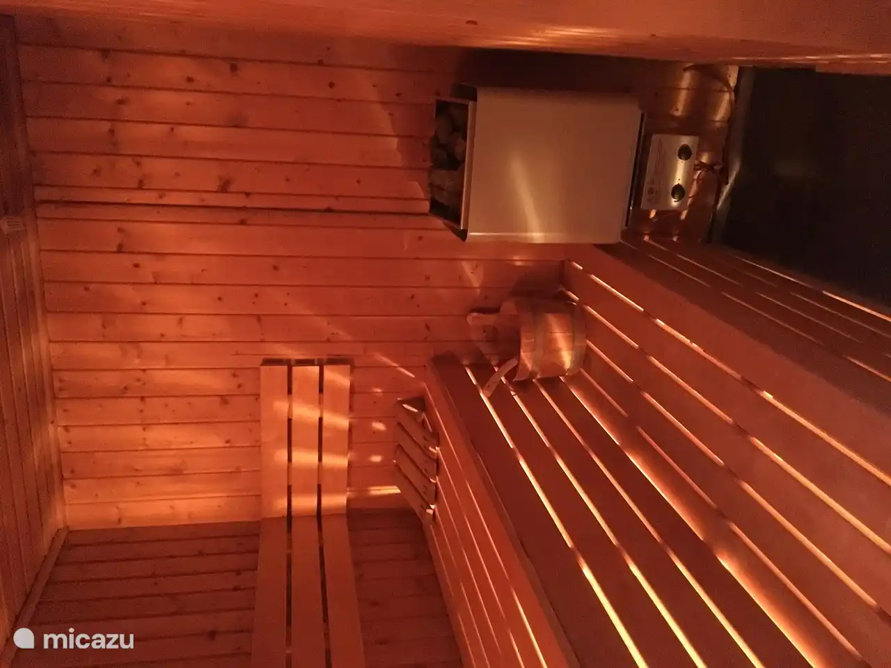 Inklusive privater Sauna