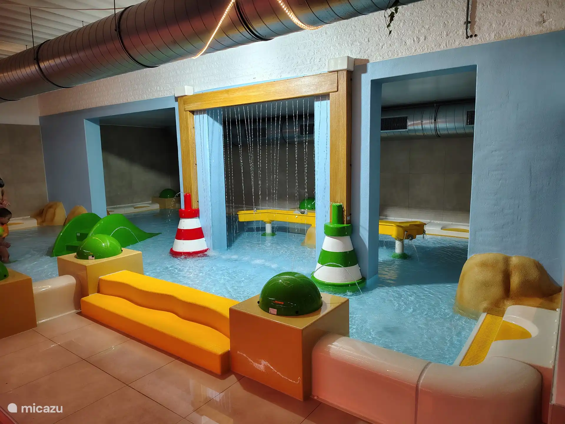 Das neue Kinderbecken.