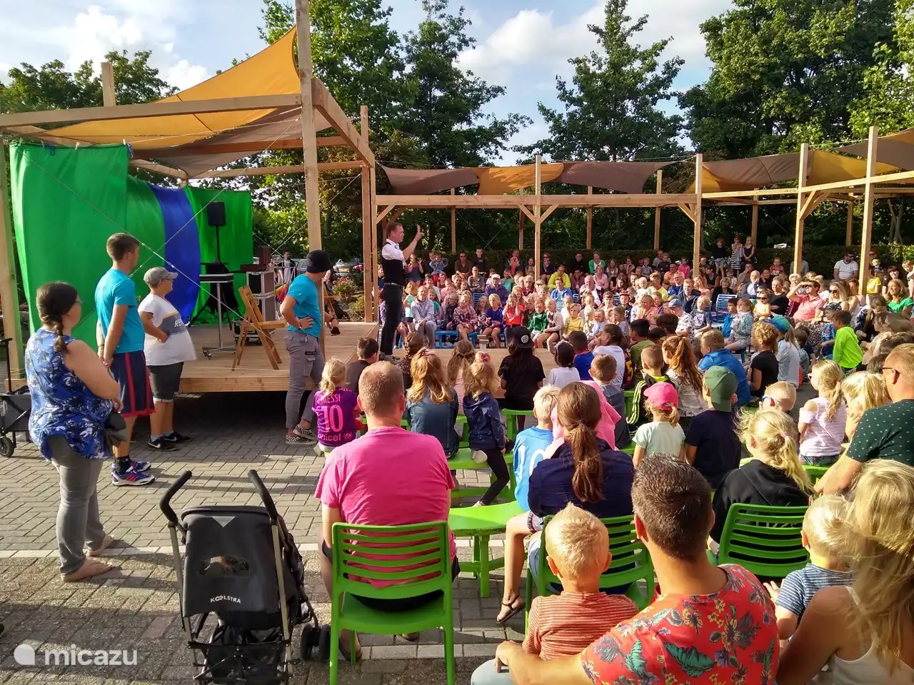 Während der Saison ist ein Animationsteam anwesend.