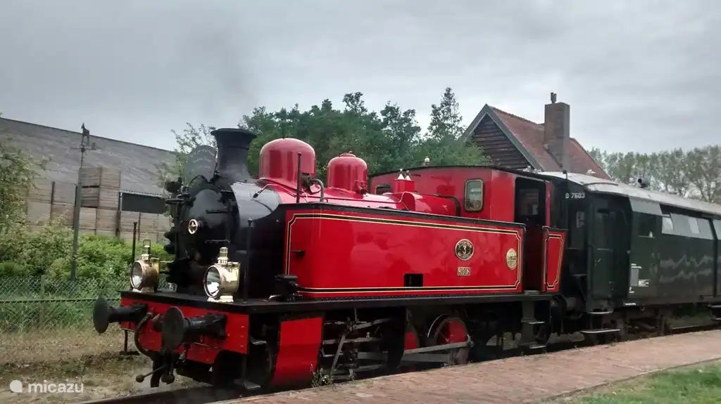 Alter Dampfzug zwischen Goes und Baarland