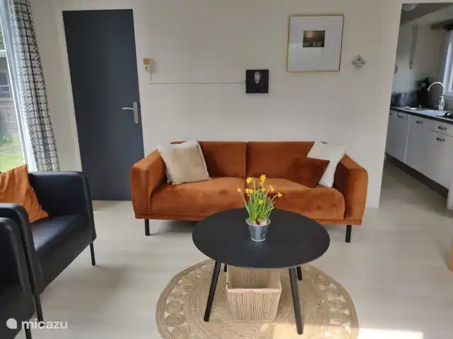 Location de Vacances Pays-Bas, Zélande, Baarland, bungalow - Bergeronnette grise Scheldeoord Le salon