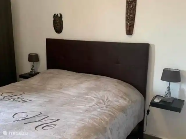 Casa Jomy Coveta Fuma Neptuno | Espagne, Costa Blanca, Coveta Fumá - maison de vacances Lit avec sommier tapissier dans la chambre 1 - 160 x 200 avec matelas et surmatelas de luxe. (23 décembre)