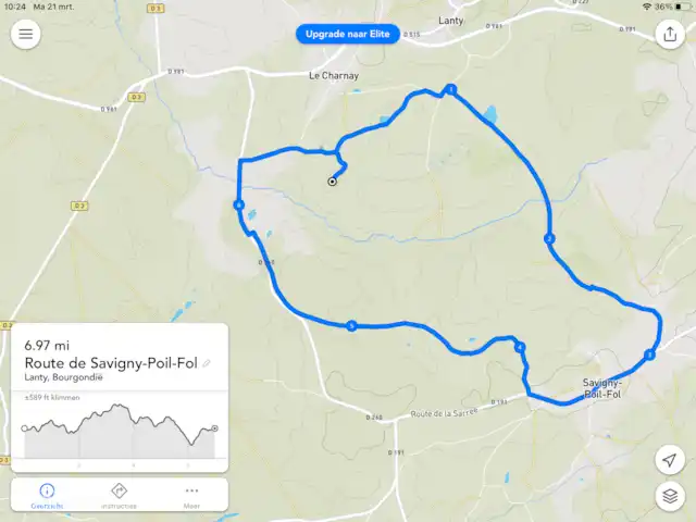 Domaine Imagine Silence huren in Frankrijk, Nièvre, Lanty - gîte / cottage Tweede route vanuit de gîte: naar Savigny-Poil-Fol.