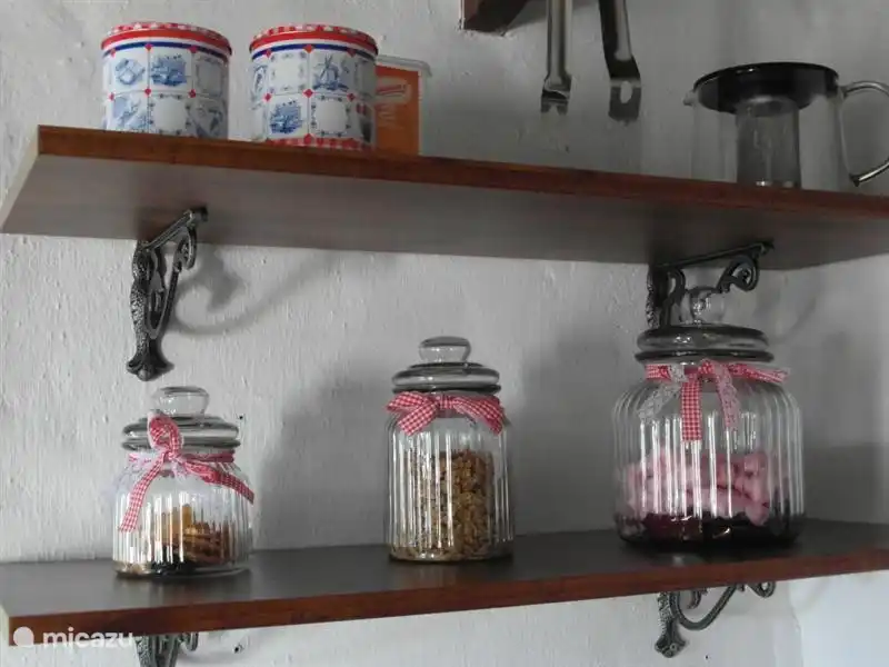 Stroopwafels, spekjes en spaans fruit.