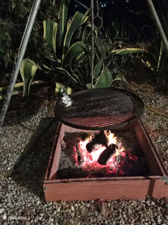 Voor de ware grillmasters onder ons ... Barbacoa en fuego abierto ...