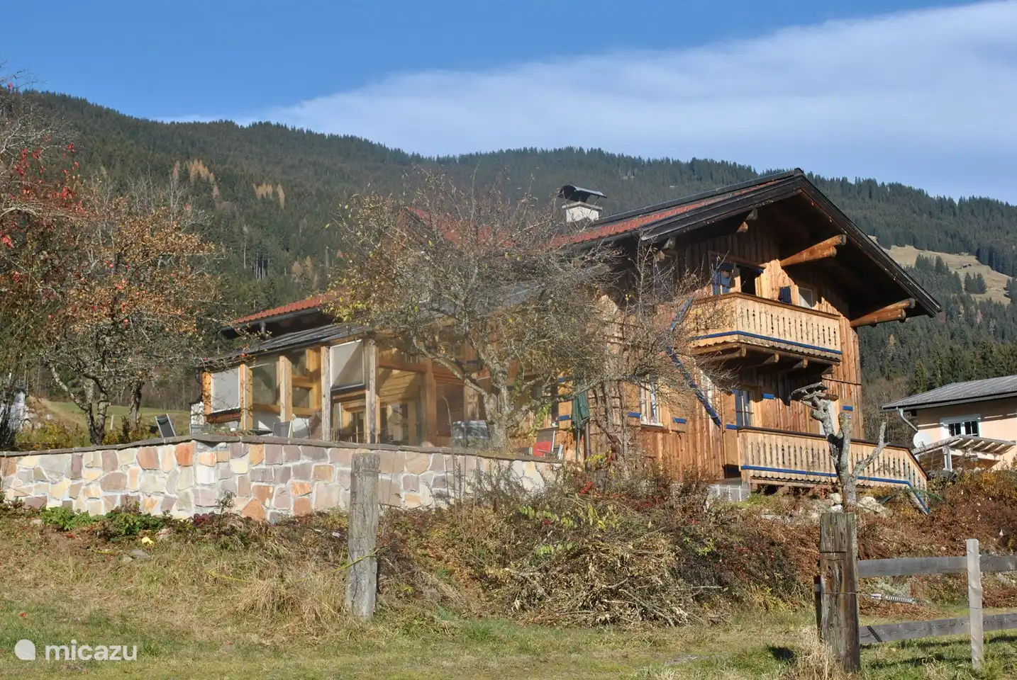 Blick auf unser Haus