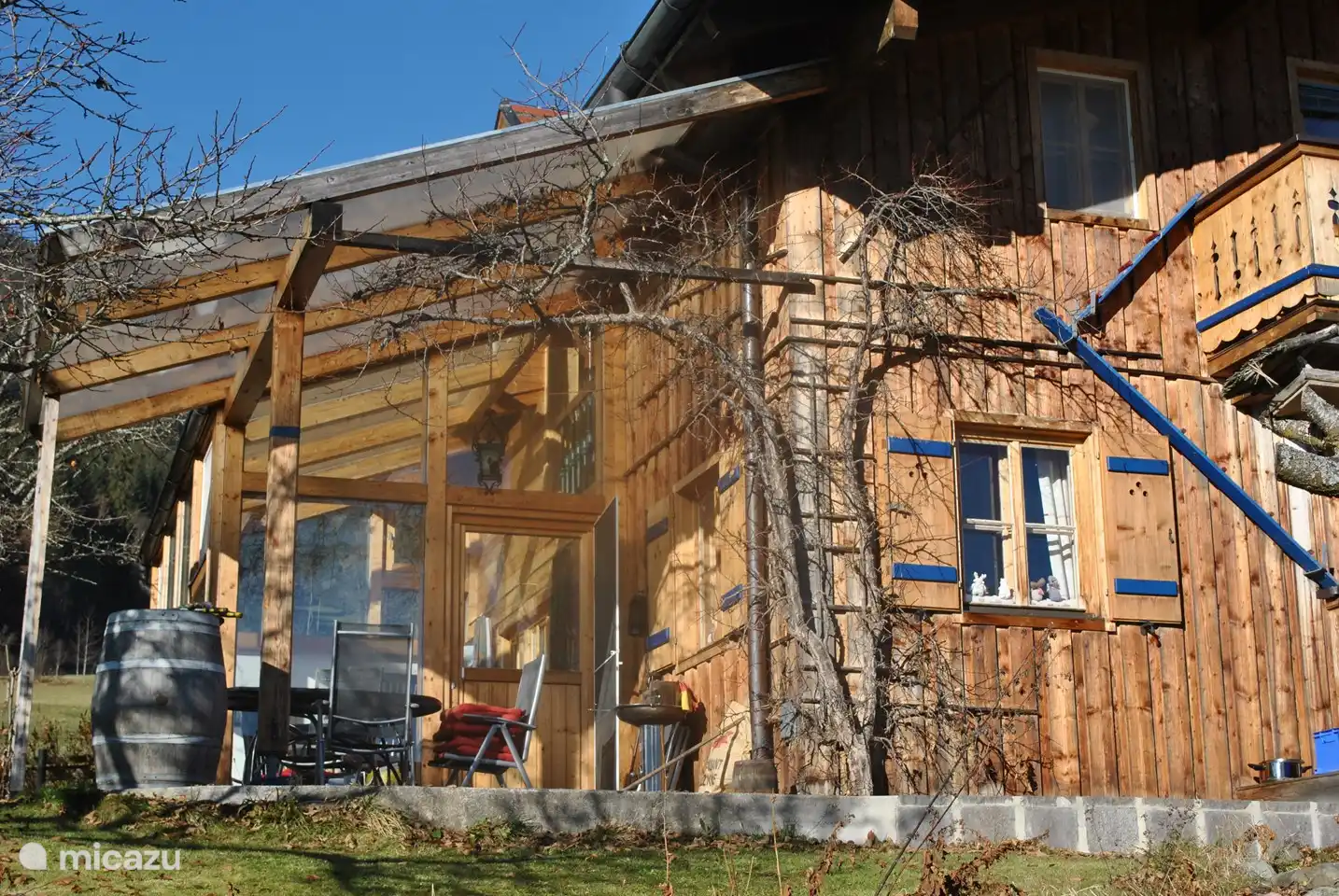 Wintergarten mit überdachter Terrasse