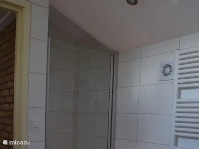 vakantiehuis huren in Nederland, Friesland, Grouw – Heerlijk vakantiehuis aan het water Ruime douche met deur