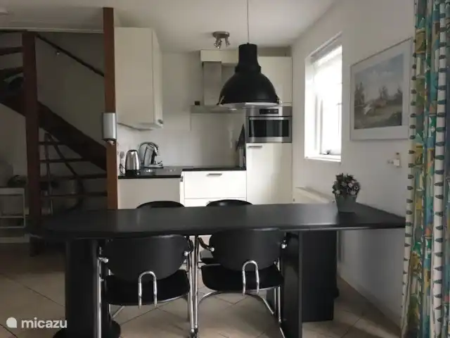 Maison de Vacances Idéale Appelscha | Pays-Bas, Frise, Appelscha - maison de vacances Table à manger avec cuisine