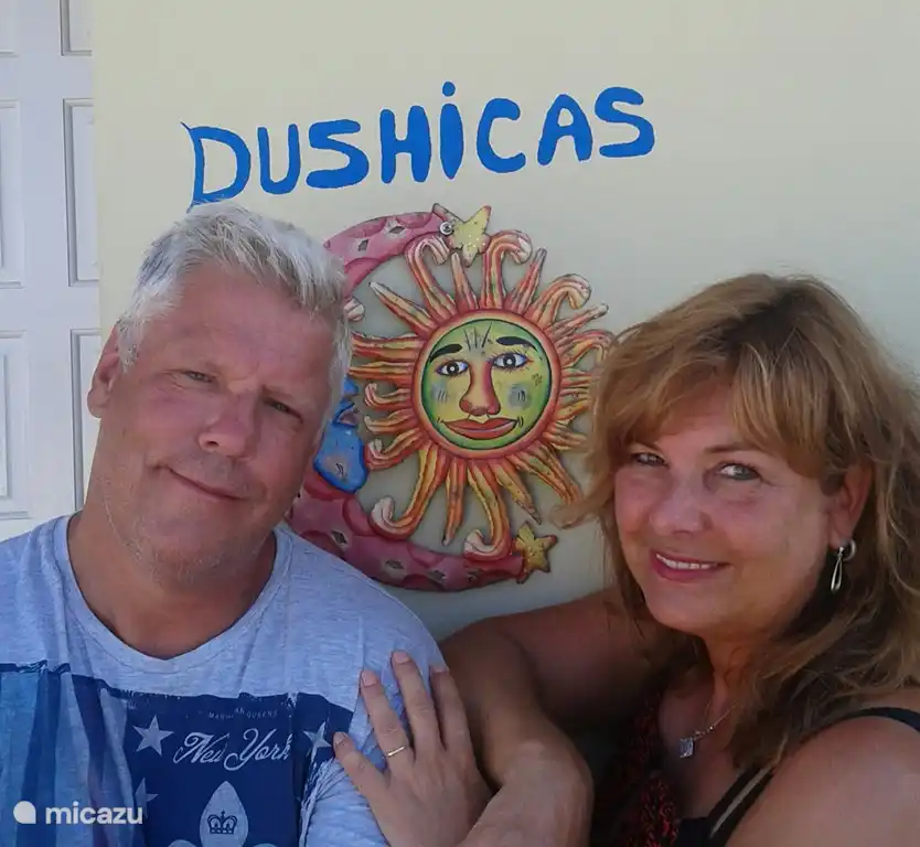 Monique und Ton, die Besitzer.