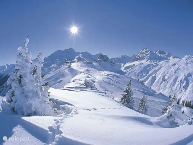 Montafón en Austria, Vorarlberg, Schruns - apartamento Silvretta