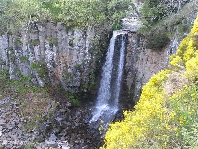 Wasserfälle am Lac Guery.