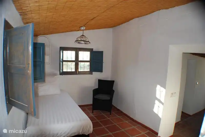 This is the bedroom in the apartment.