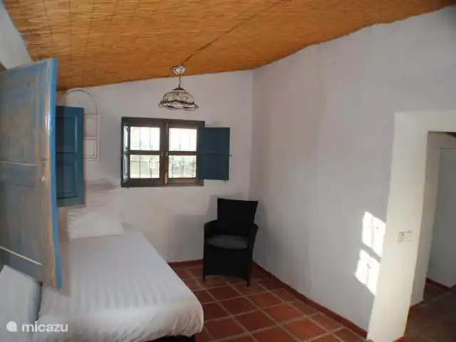 Finca La Estrella de Cómpeta huren in Spanje, Andalusië, Cómpeta - finca Dit is de slaapkamer in het appartement.