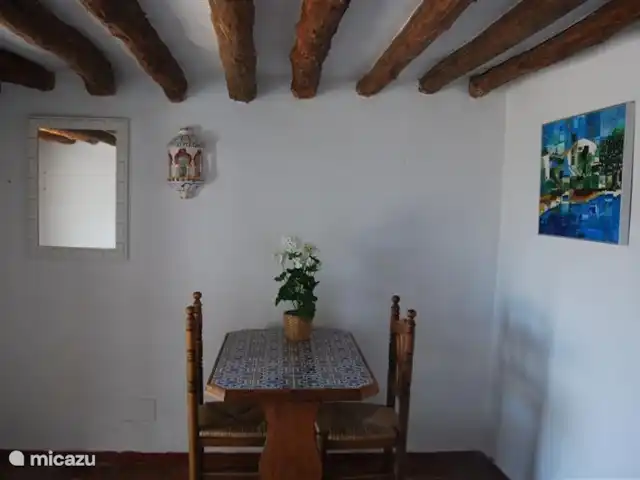 Finca La Estrella de Cómpeta huren in Spanje, Andalusië, Cómpeta - finca Het zitgedeelte van het appartement