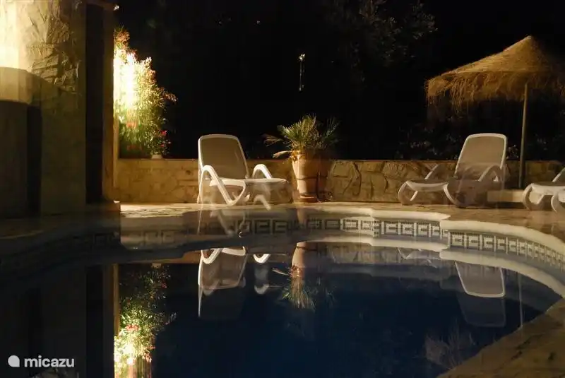 The pool in the late evening hours. A paradise!