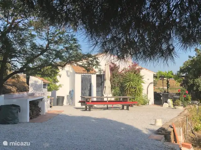 Finca La Estrella de Cómpeta huren in Spanje, Andalusië, Cómpeta - finca Zij aanzicht van het huis
