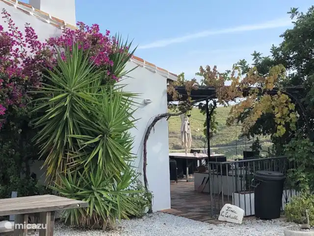 Finca La Estrella de Cómpeta huren in Spanje, Andalusië, Cómpeta - finca De toegang naar het huis