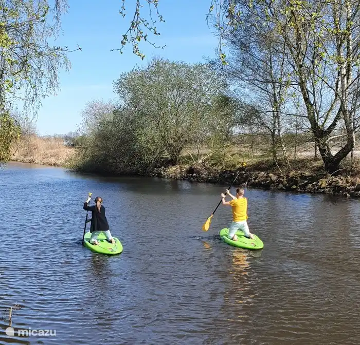 2 Sups gehören zum Haus.