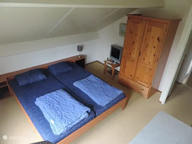 Fietsen, Nederland, Zeeland, Nieuwvliet-Bad, vakantiehuis Le Rivage 9 Nieuwvliet slaapkamer 1