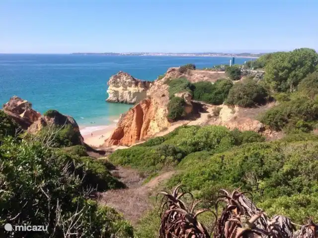 Casa Carpe Diem | Portugal, Algarve, Alvor - villa Belle vue depuis le Resort Prainha sur la côte rocheuse et les petites plages. A 5 minutes à pied de notre maison.