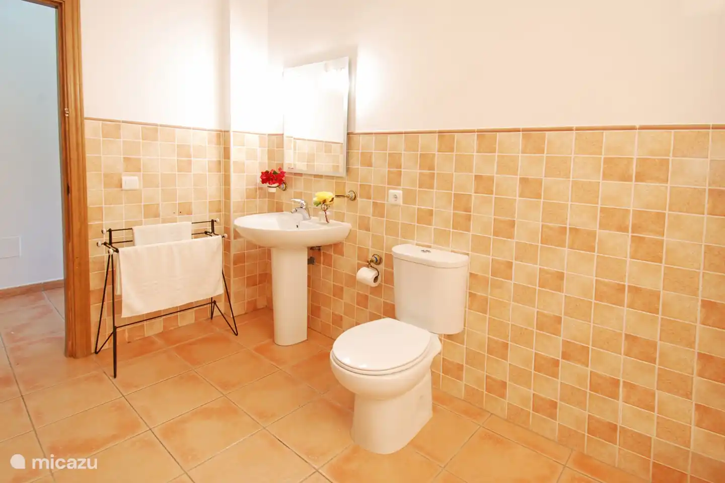 Eines der drei Badezimmer.